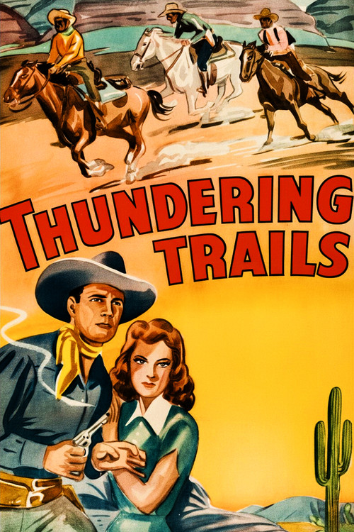 Thundering Trails Poster
