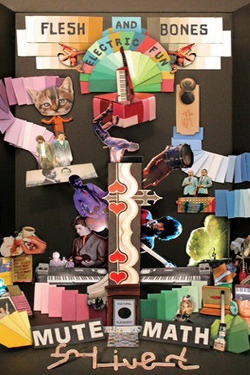 MuteMath - Flesh and Bones Electric Fun Poster