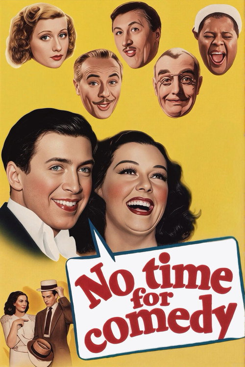 No Time for Comedy Poster