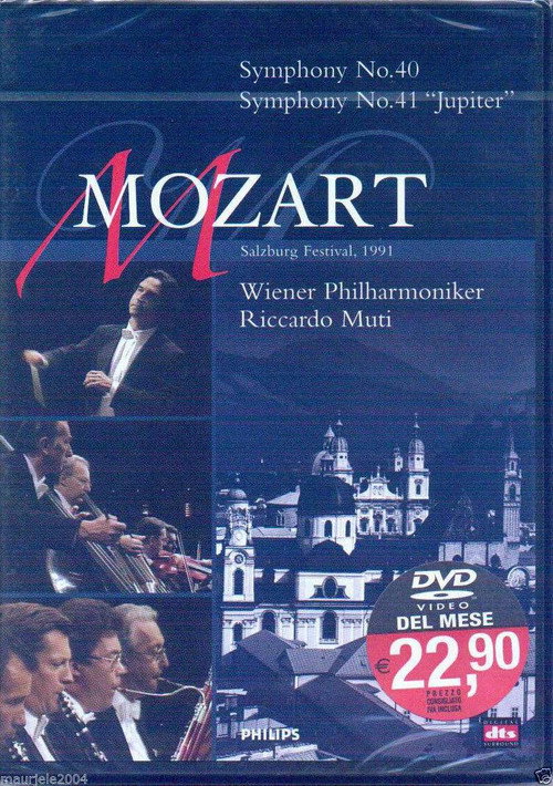 Mozart: Symphonies 40 & 41 Poster