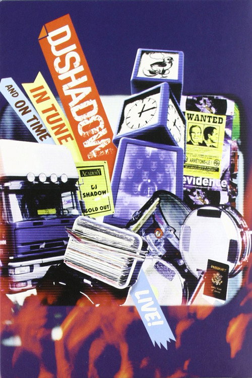 DJ Shadow - Live! In Tune and On Time Poster