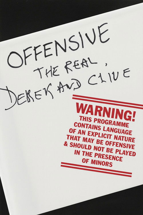 Offensive: The Real Derek and Clive Poster