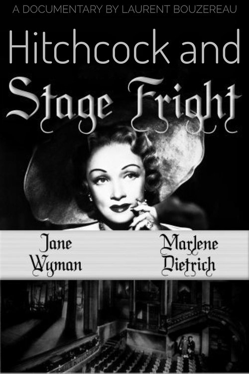 Hitchcock and 'Stage Fright' Poster