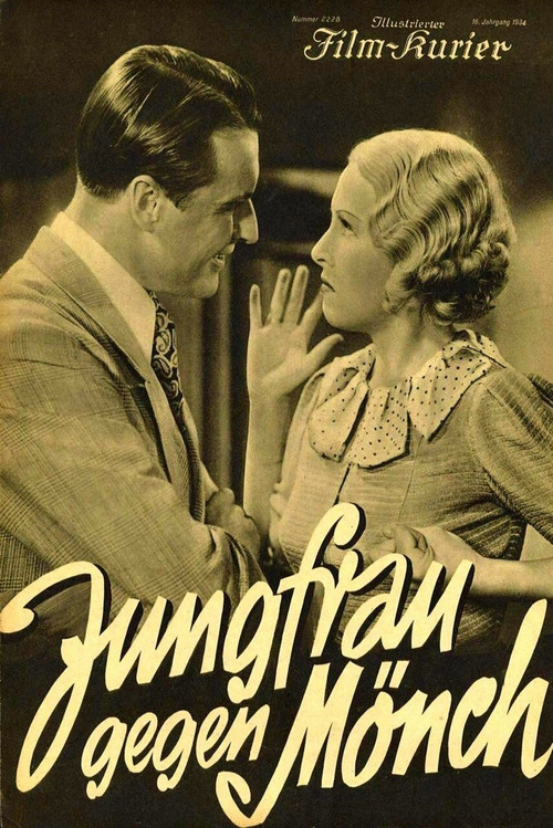 Jungfrau gegen Mönch Poster