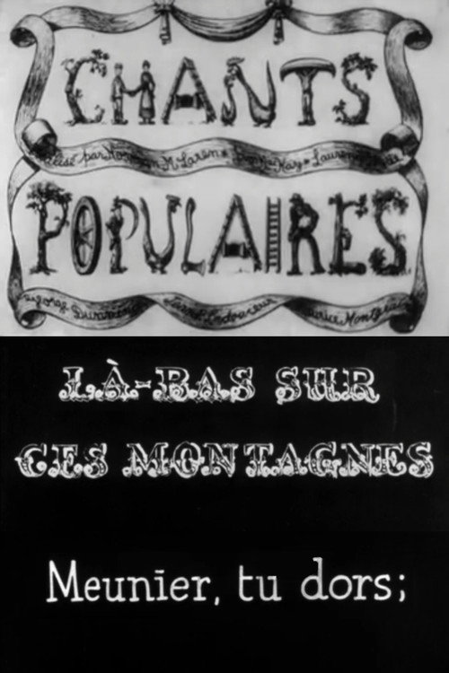 Chants populaires nº 3 Poster