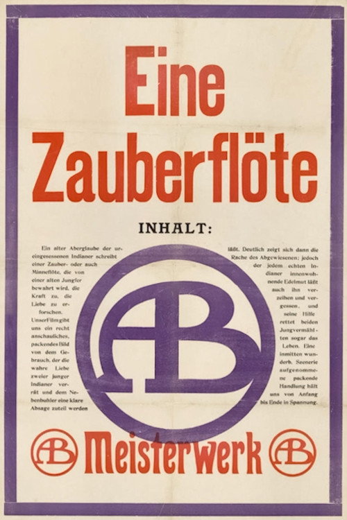 The Song of the Wildwood Flute Poster