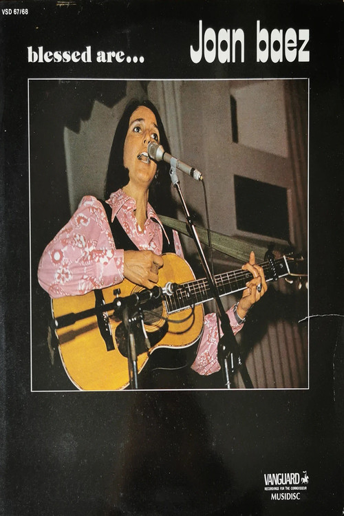 Joan Baez - Blessed Are Poster