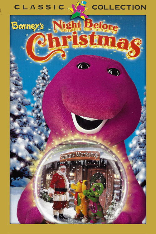 Barney's Night Before Christmas Poster