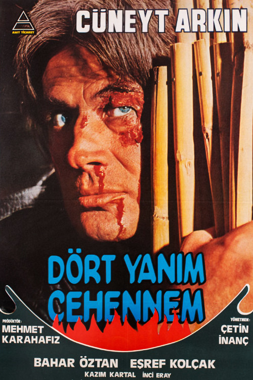 Dört Yanım Cehennem Poster