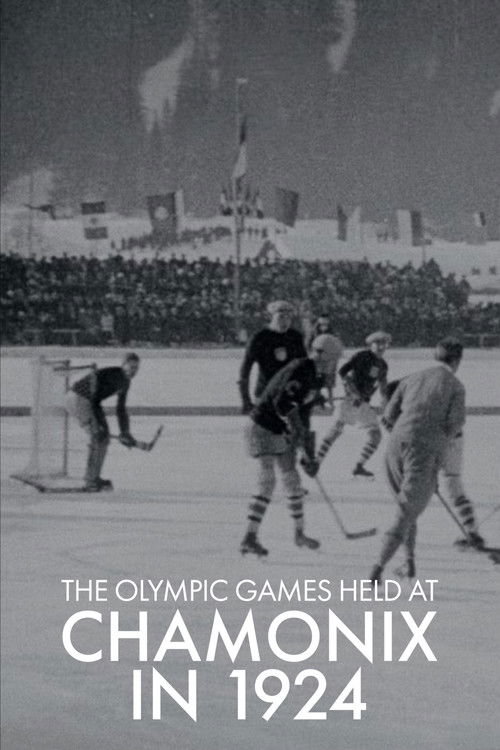 The 1924 Chamonix Olympic Games Poster