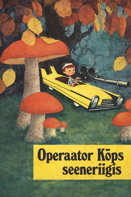 Cameraman Kõps in Mushroomland Poster