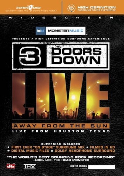 3 Doors Down: Away from the Sun, Live from Houston, Texas Poster