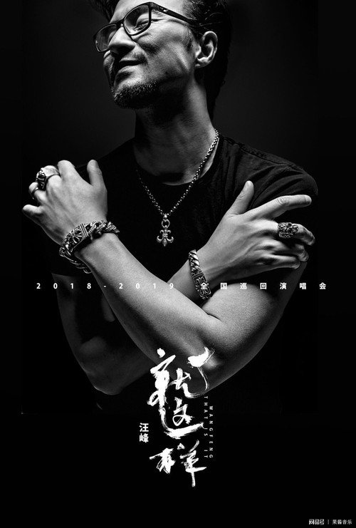 汪峰2018“就这样”全国巡回演唱会 Poster