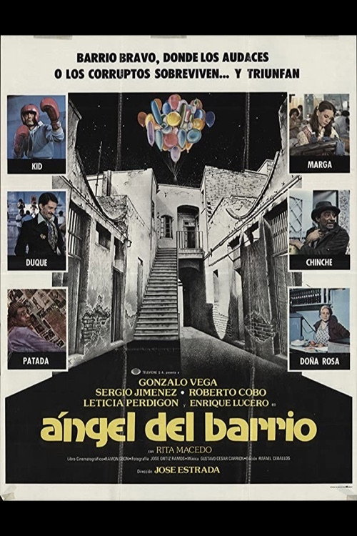 Angel del barrio Poster