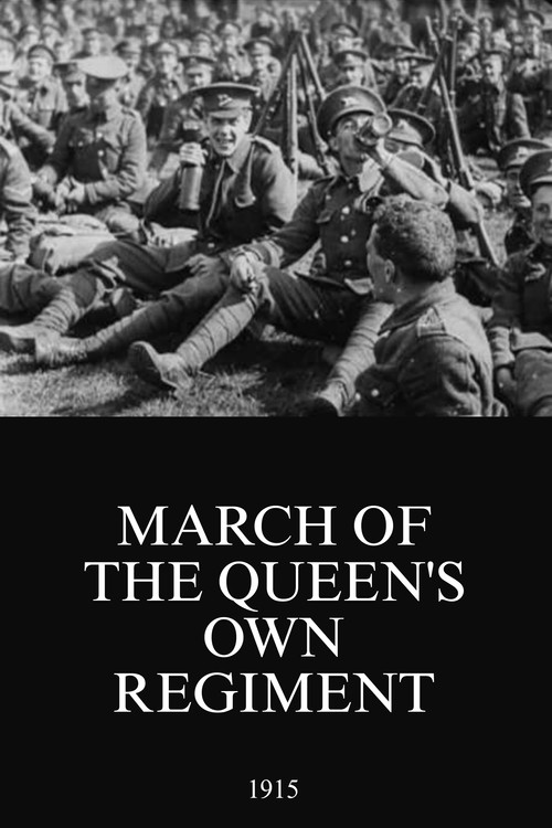March of the Queen’s Own Regiment Poster