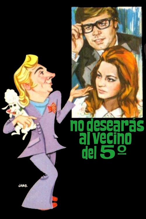 Thou Shalt Not Covet Thy Fifth Floor Neighbour Poster