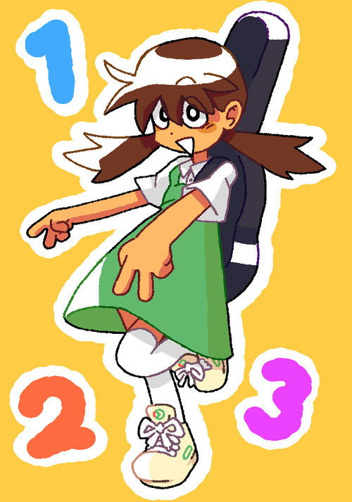 3D Mainichi Modern Poster