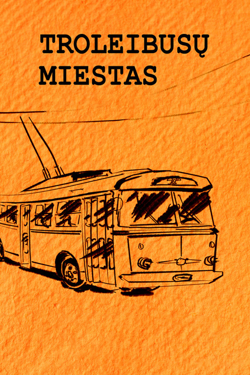 Trolleybus City Poster