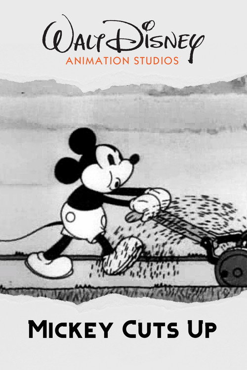 Mickey Cuts Up Poster