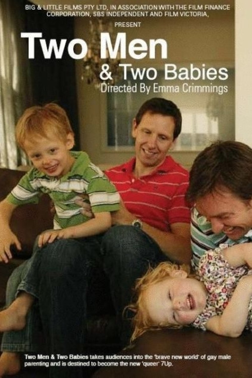 Two Men & Two Babies Poster