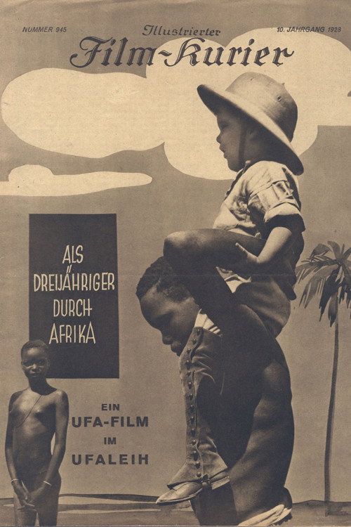 Als Dreijähriger durch Afrika Poster