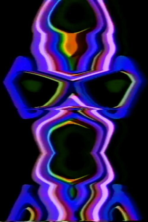 Electronic Masks Poster