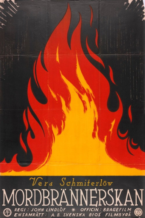 Mordbrännerskan Poster