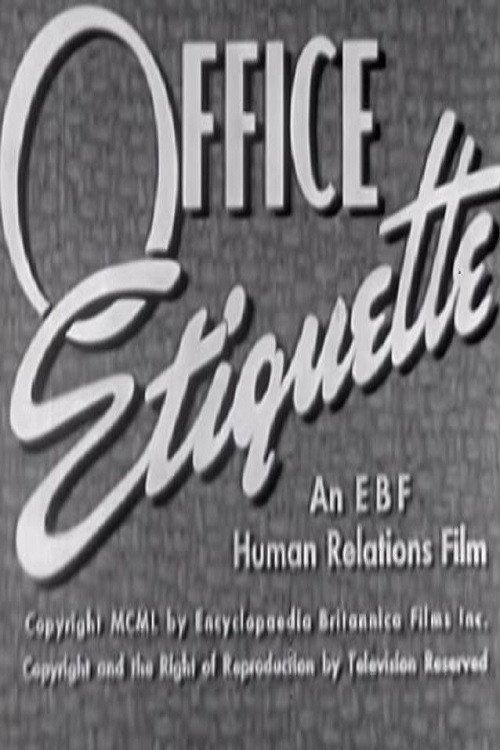 Office Etiquette Poster