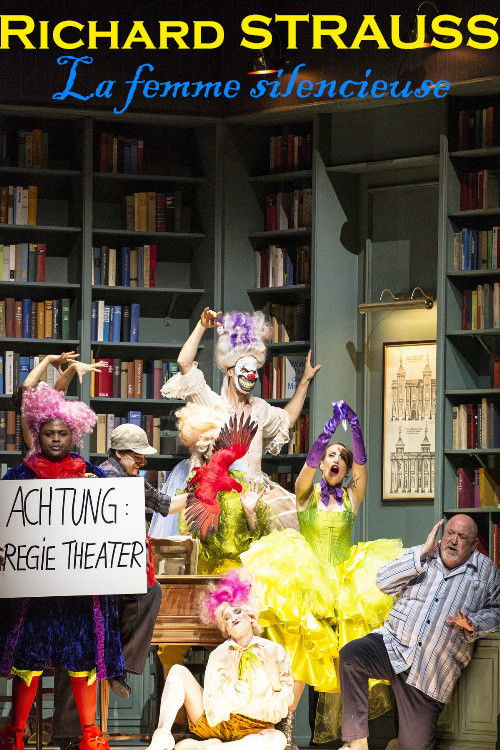 "The Silent Woman" by Richard Strauss @ Berlin State Opera Poster