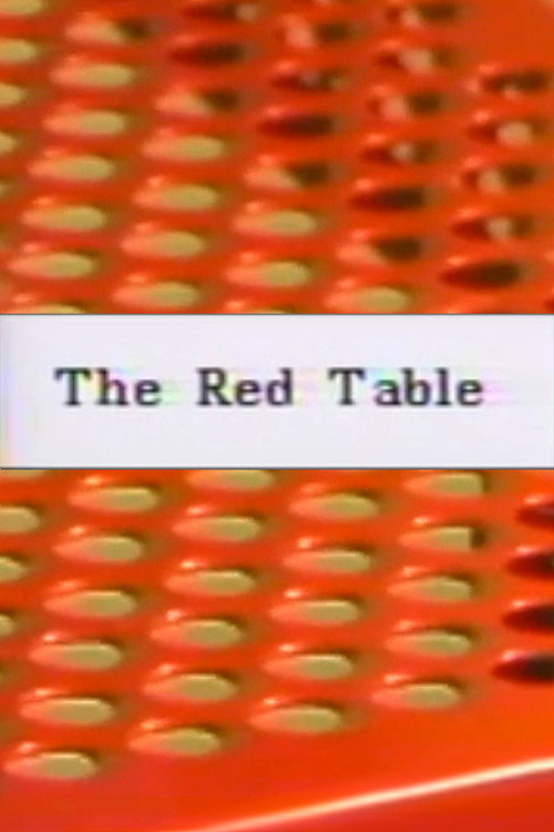 The Red Table Poster