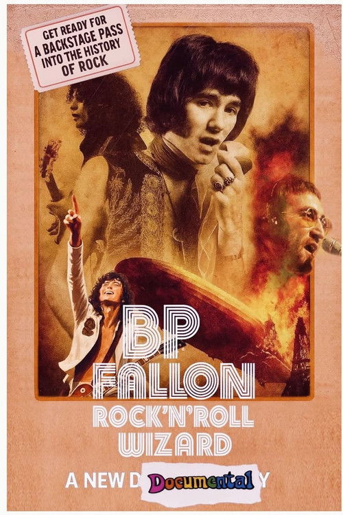 BP Fallon: Rock'n'Roll Wizard Poster