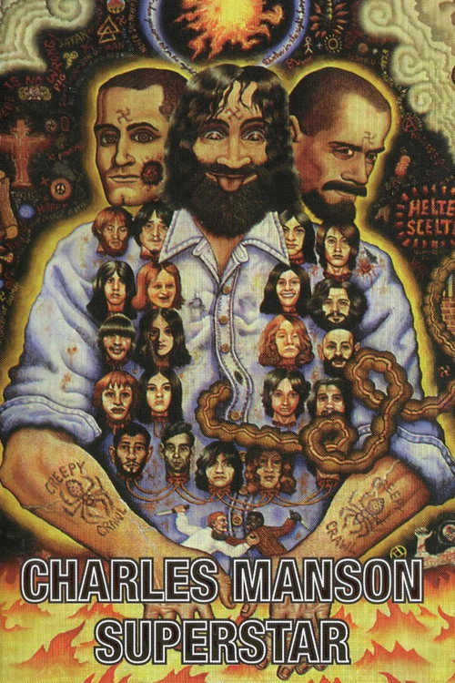 Charles Manson Superstar Poster