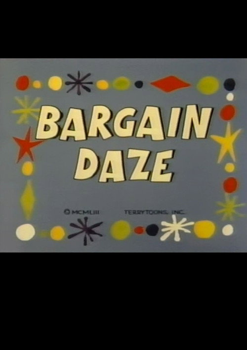 Bargain Daze Poster