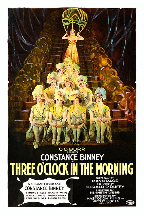 Three O'Clock in the Morning Poster