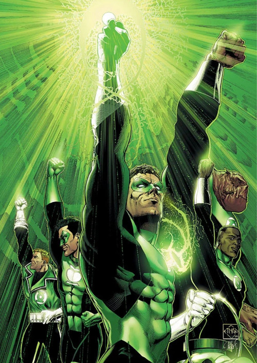 The Universe According to Green Lantern Poster