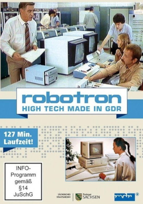 Robotron - High Tech made in GDR Poster