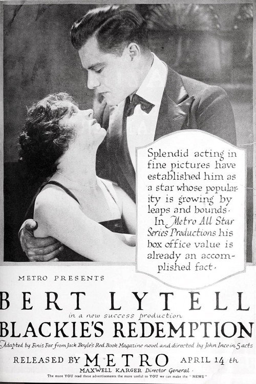 Blackie's Redemption Poster