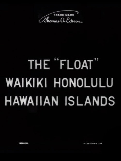 The "Float," Waikiki, Honolulu, Hawaiian Islands Poster