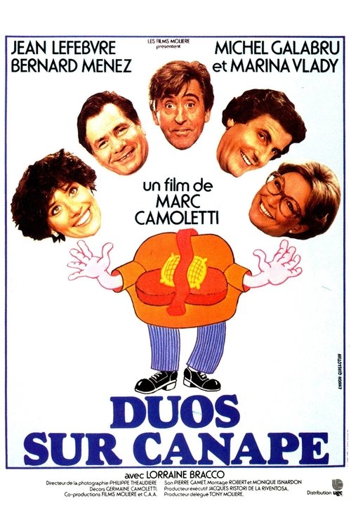 Duets on Sofa Poster