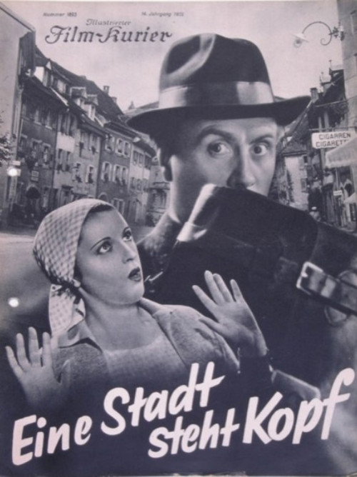 The Town Stands on Its Head Poster
