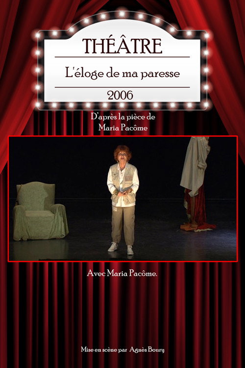 L'éloge de ma paresse Poster