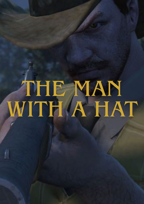 The Man with a Hat Poster