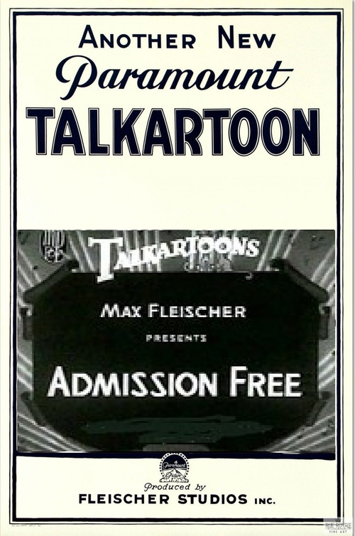 Admission Free Poster