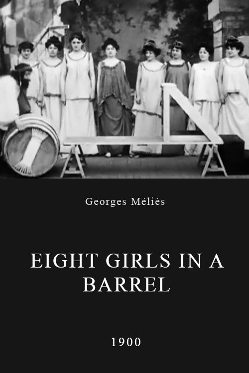 Eight Girls in a Barrel Poster