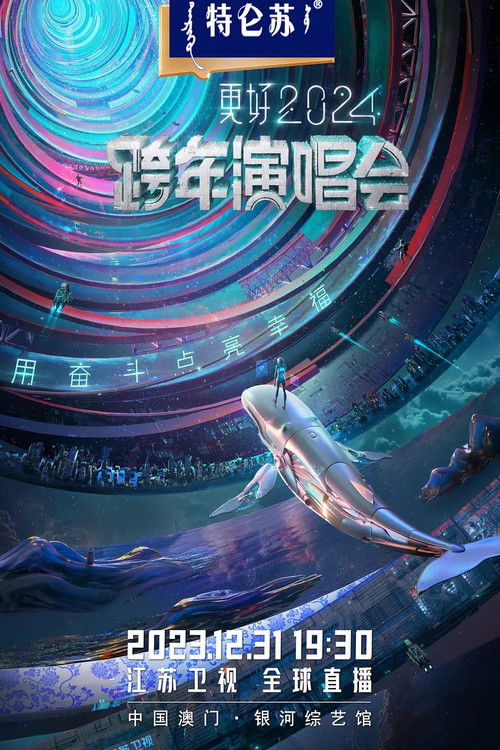 2024江苏卫视跨年演唱会 Poster