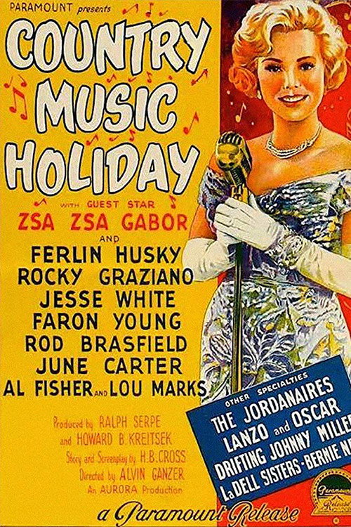 Country Music Holiday Poster