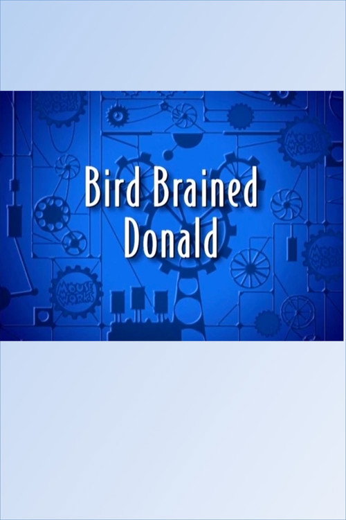 Bird Brained Donald Poster