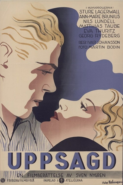 Uppsagd Poster