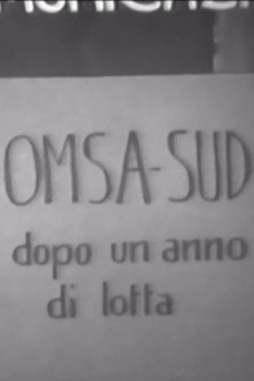 Omsa Sud. Dopo un anno di lotta Poster