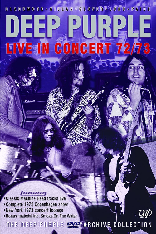 Deep Purple: Live in concert 72/73 Poster